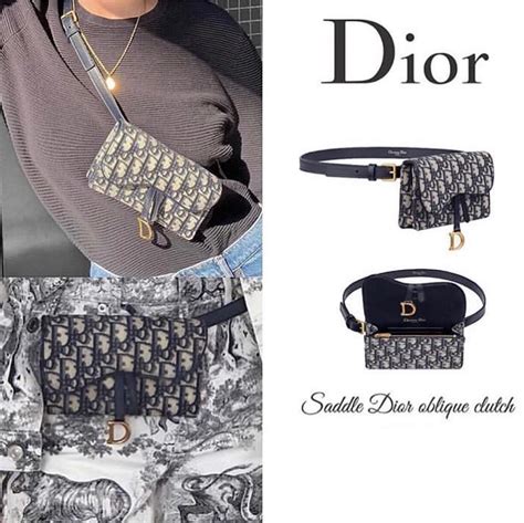 dior oblique saddle belt pouch|Dior saddle denim.